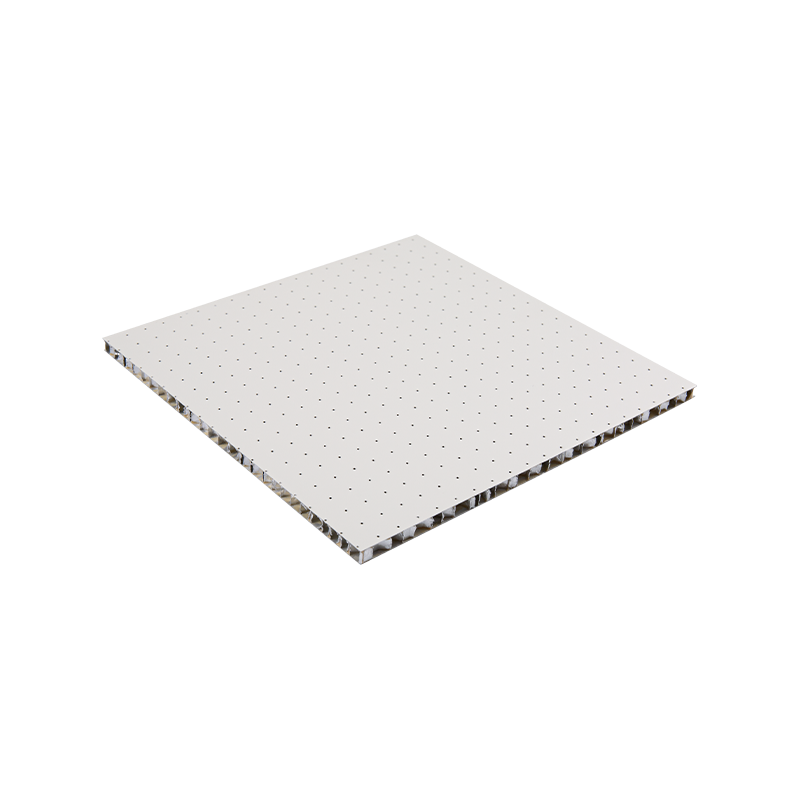 흡음 통기성 안정 구조 천공 벌집 패널